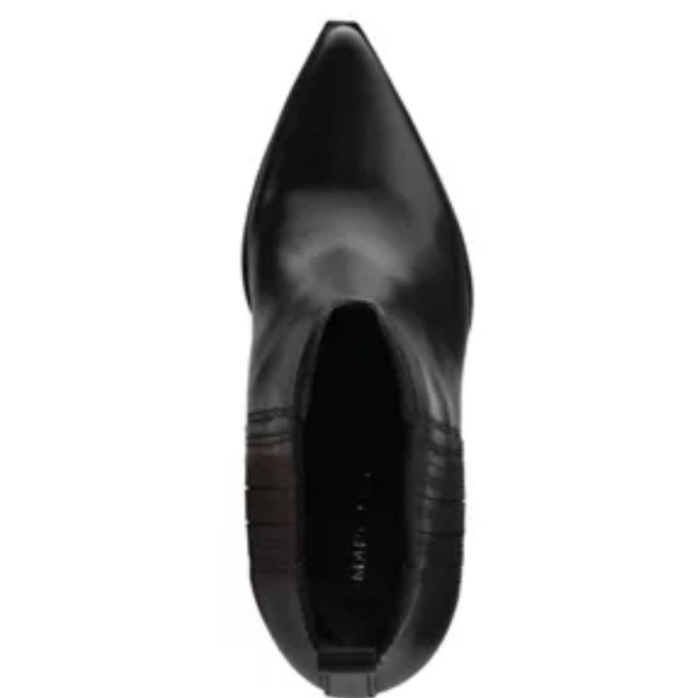 *SOLD* NEW MARC FISHER | Western Slip On Leather Booties - Picture 4 of 4